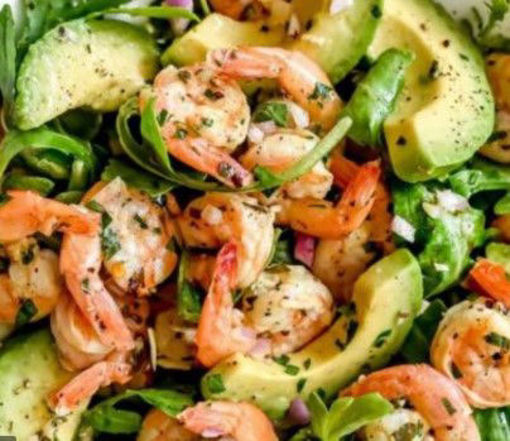 Image de SL3 salade de crevettes et avocat