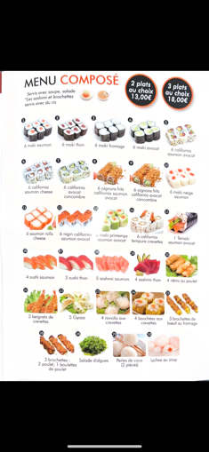 Image de Menu  composé (3plats)